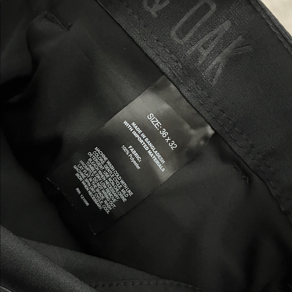 Copper & Oak Black Tech Utility Pants - Picture 4 of 5